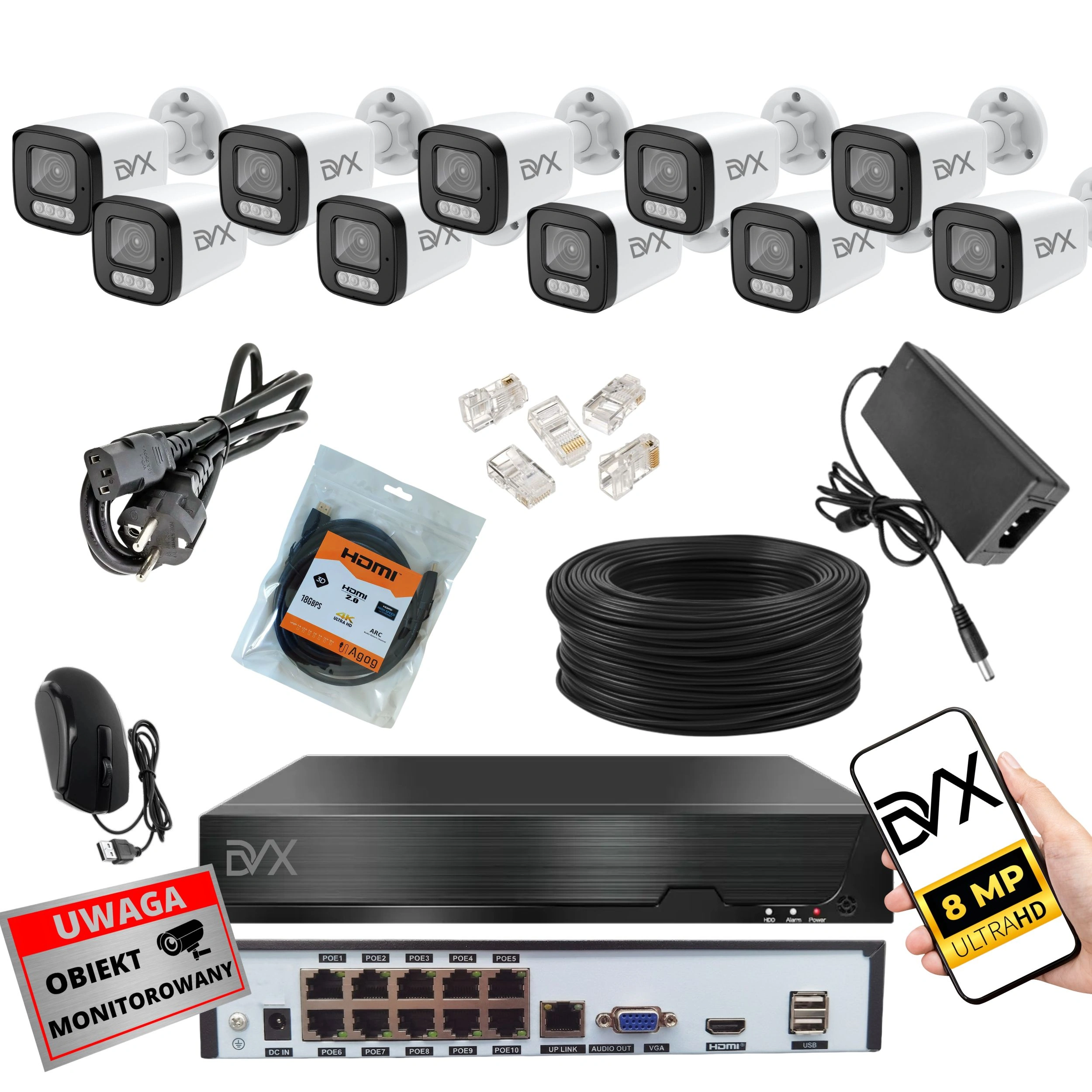 Zestaw PT8L P10CHWIF